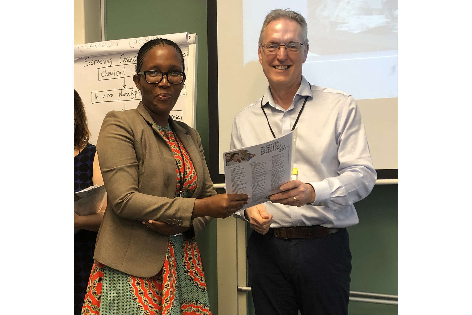 Certificate ceremony at ACSC's Drug Discovery course, Cape Town